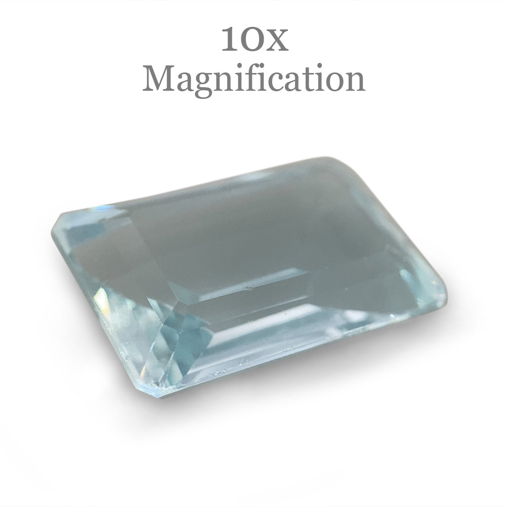 8.64ct Emerald Cut Aquamarine - Skyjems Wholesale Gemstones