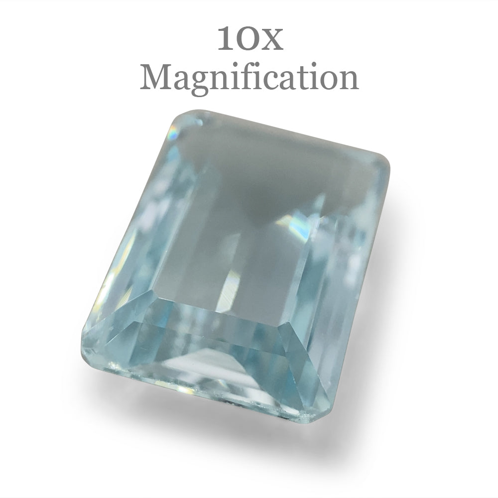 8.64ct Emerald Cut Aquamarine - Skyjems Wholesale Gemstones