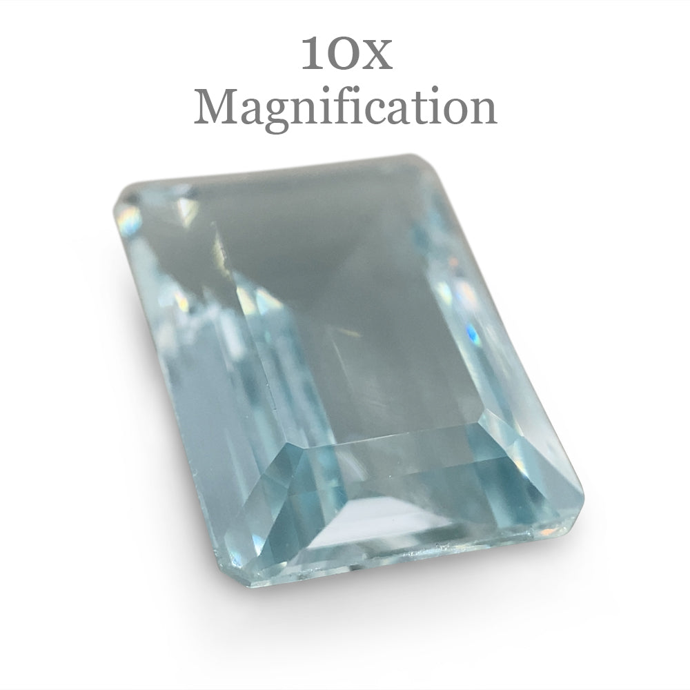 8.64ct Emerald Cut Aquamarine - Skyjems Wholesale Gemstones