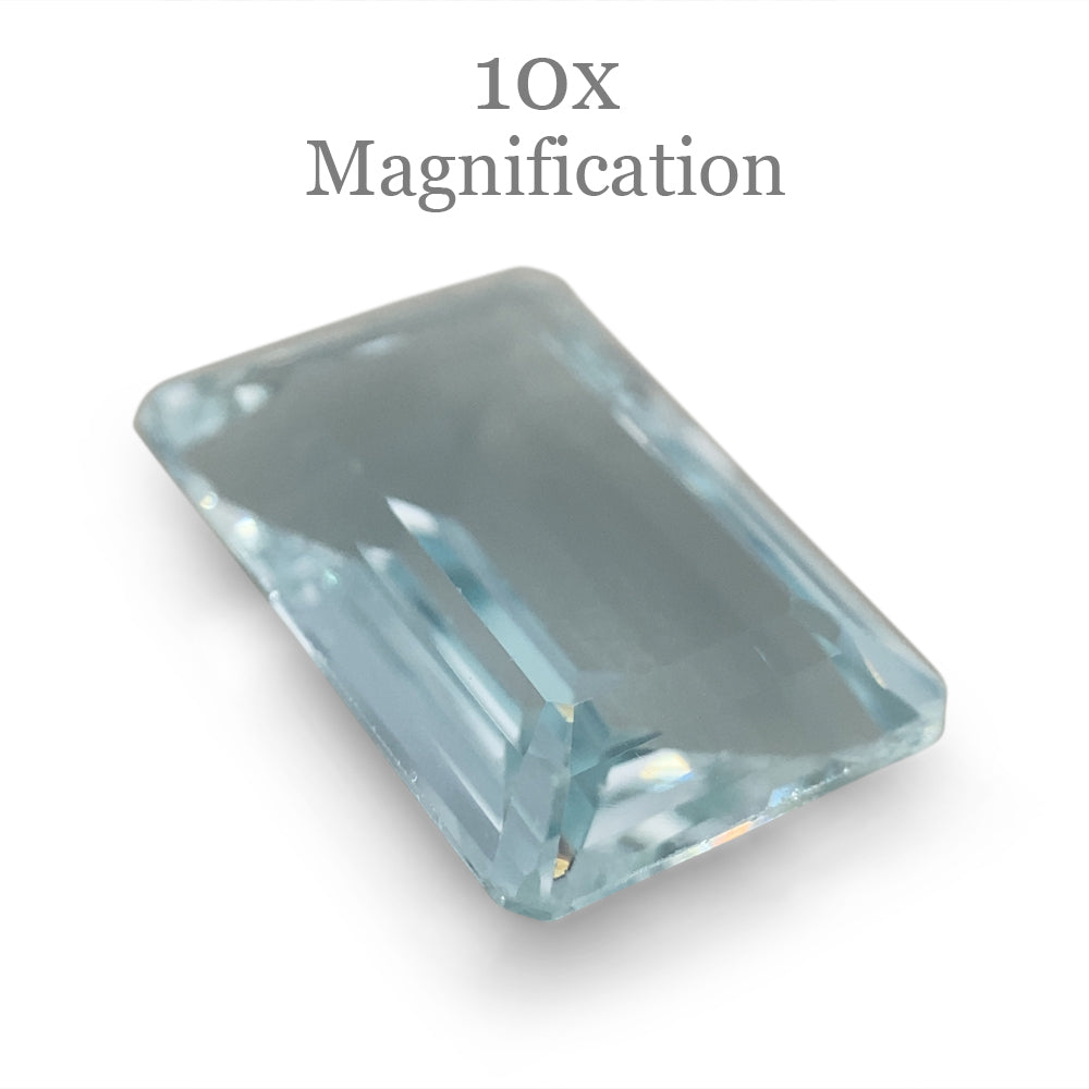 8.64ct Emerald Cut Aquamarine - Skyjems Wholesale Gemstones