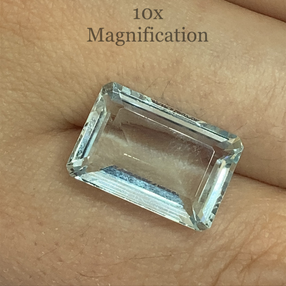 8.64ct Emerald Cut Aquamarine - Skyjems Wholesale Gemstones