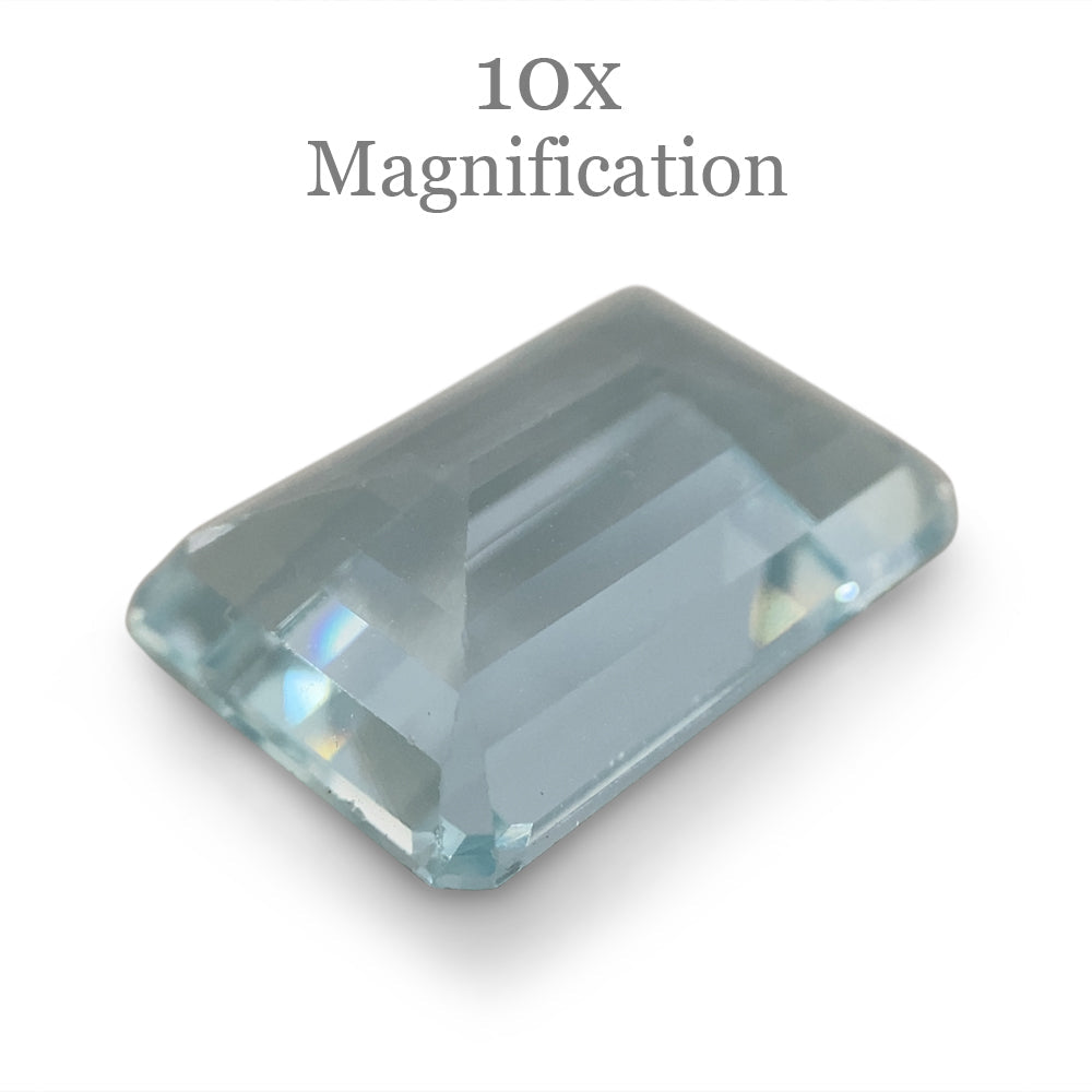 8.64ct Emerald Cut Aquamarine - Skyjems Wholesale Gemstones