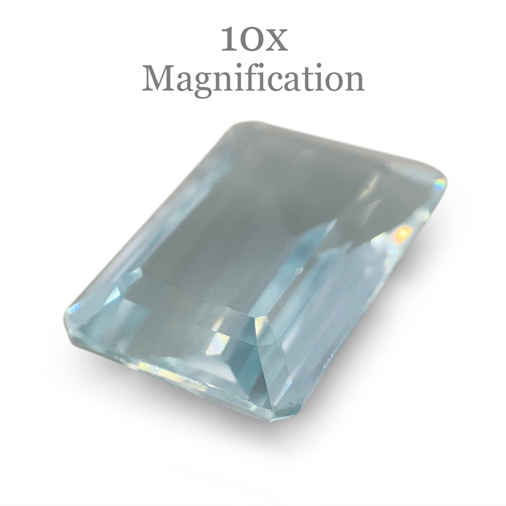 8.64ct Emerald Cut Aquamarine - Skyjems Wholesale Gemstones