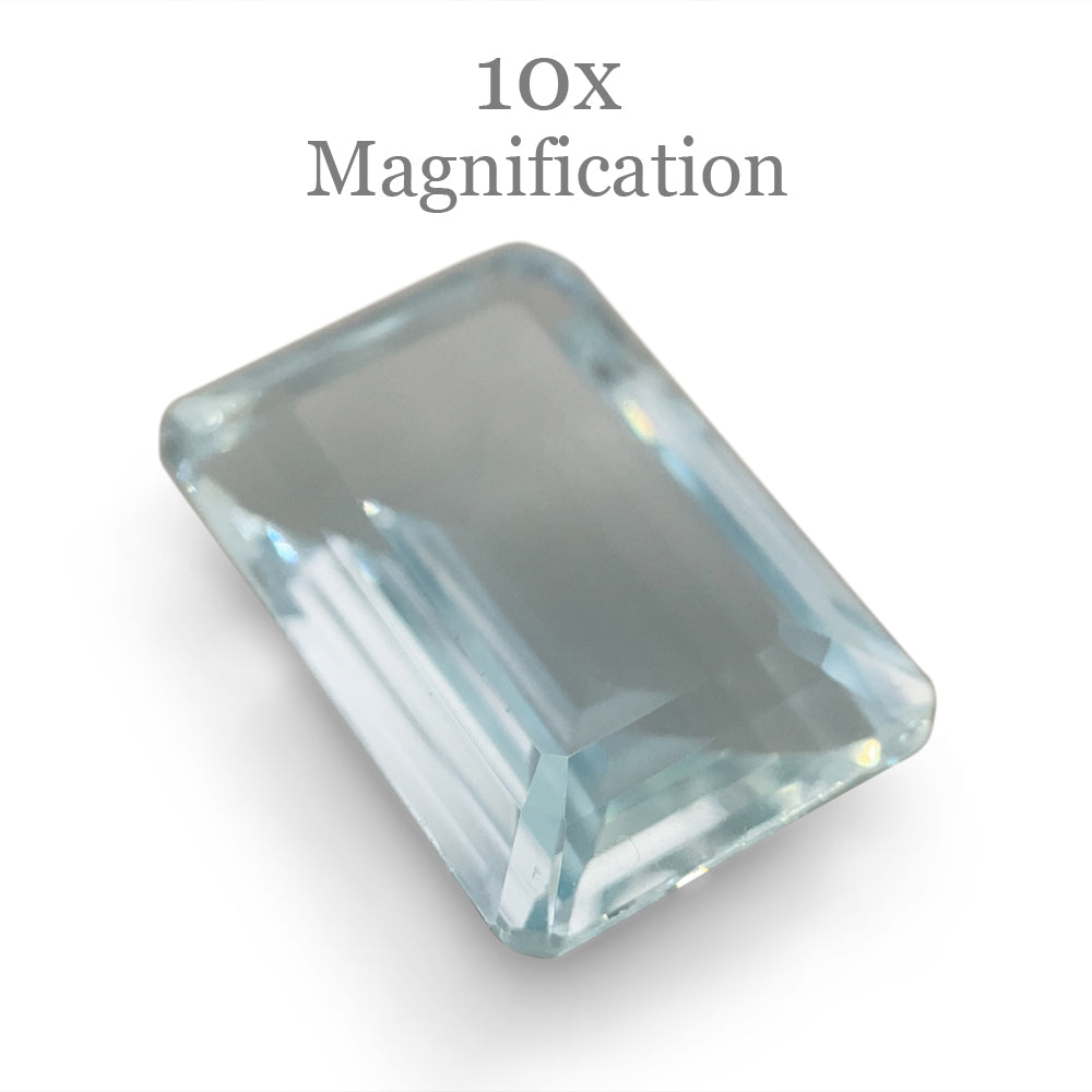 8.64ct Emerald Cut Aquamarine - Skyjems Wholesale Gemstones