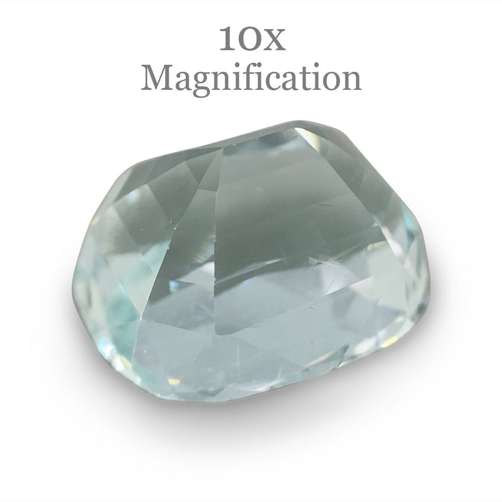 9.54ct Cushion Aquamarine - Skyjems Wholesale Gemstones