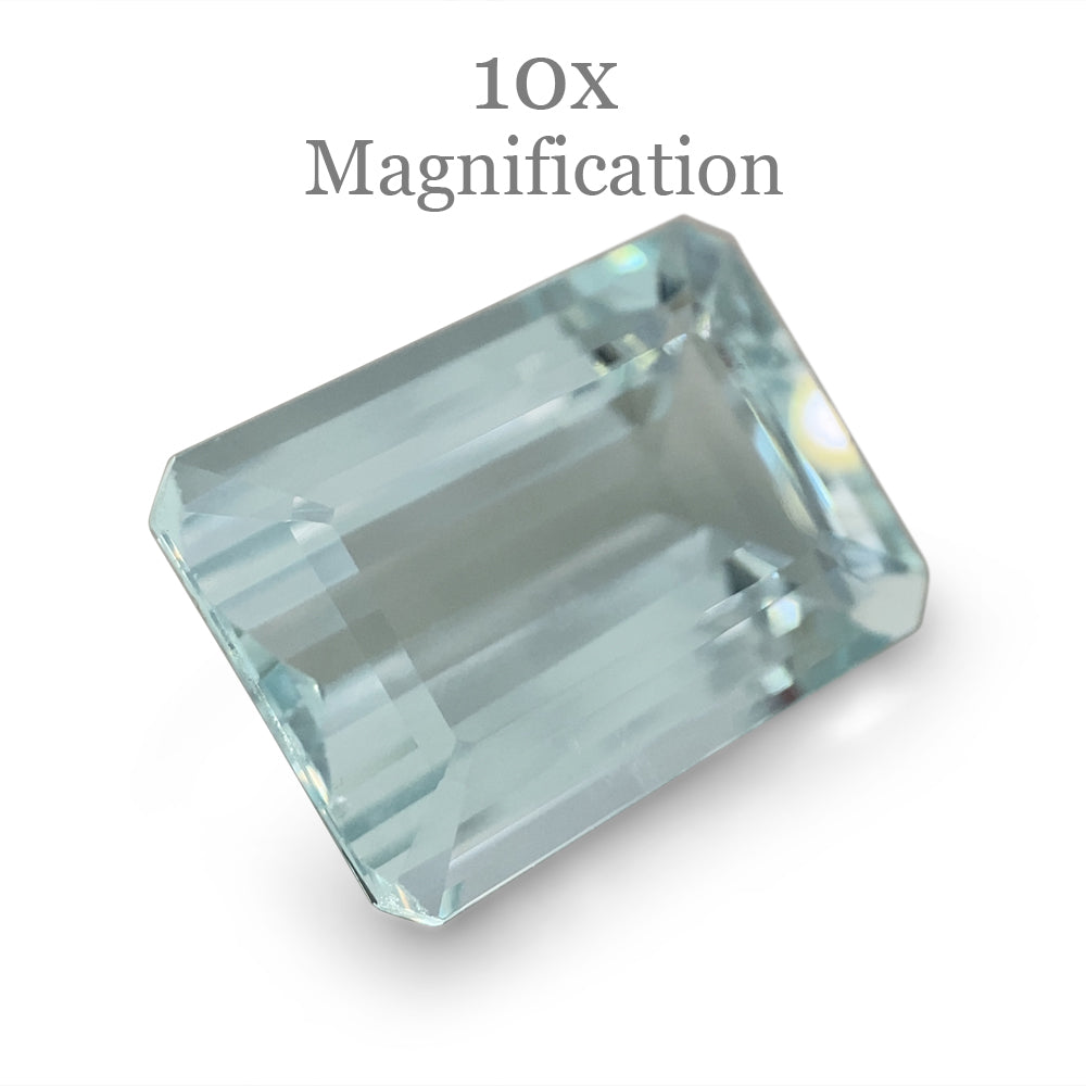 7.54ct Emerald Cut Aquamarine - Skyjems Wholesale Gemstones