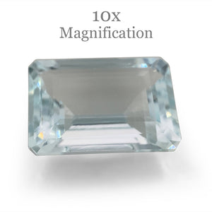 6.95ct Emerald Cut Aquamarine - Skyjems Wholesale Gemstones