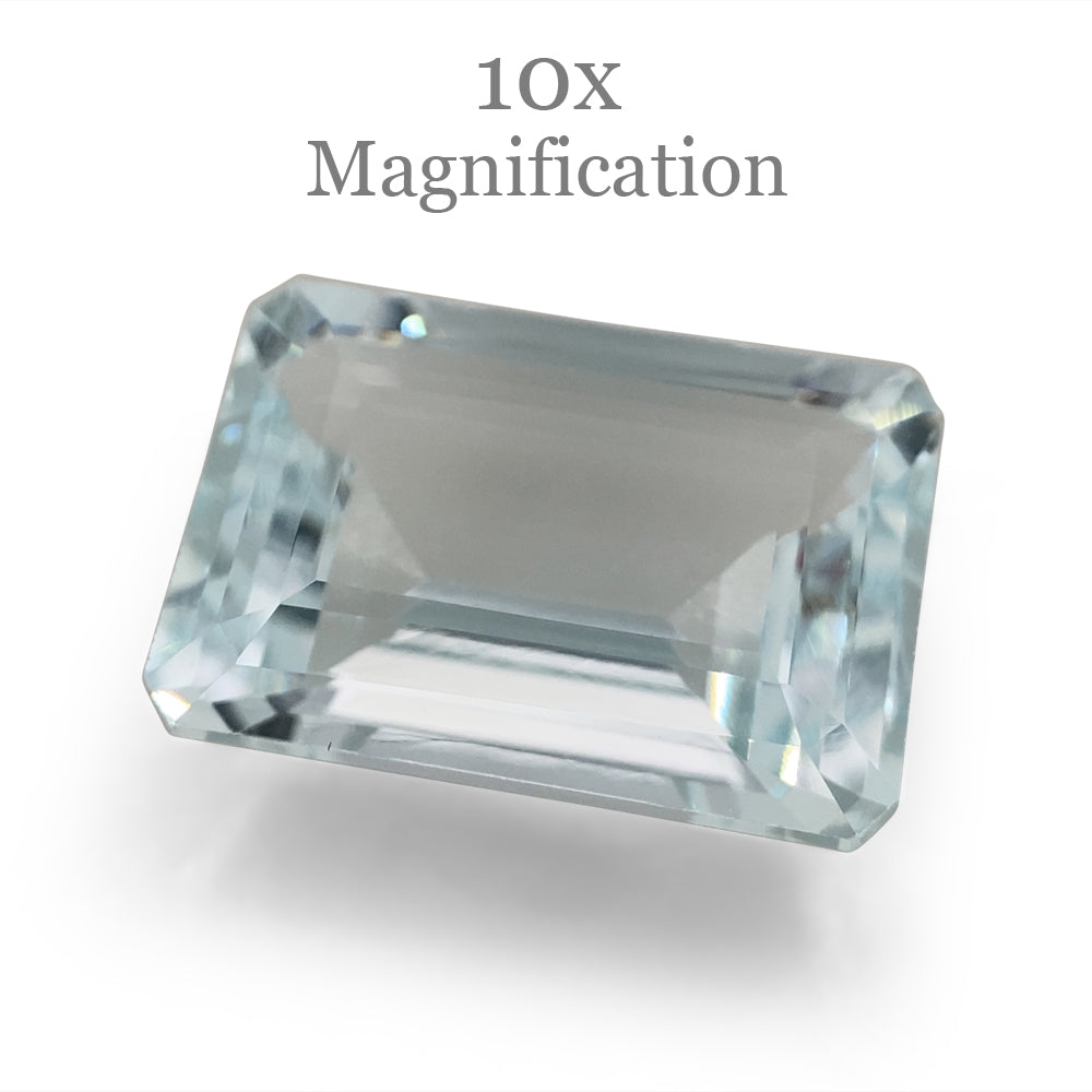 6.95ct Emerald Cut Aquamarine - Skyjems Wholesale Gemstones