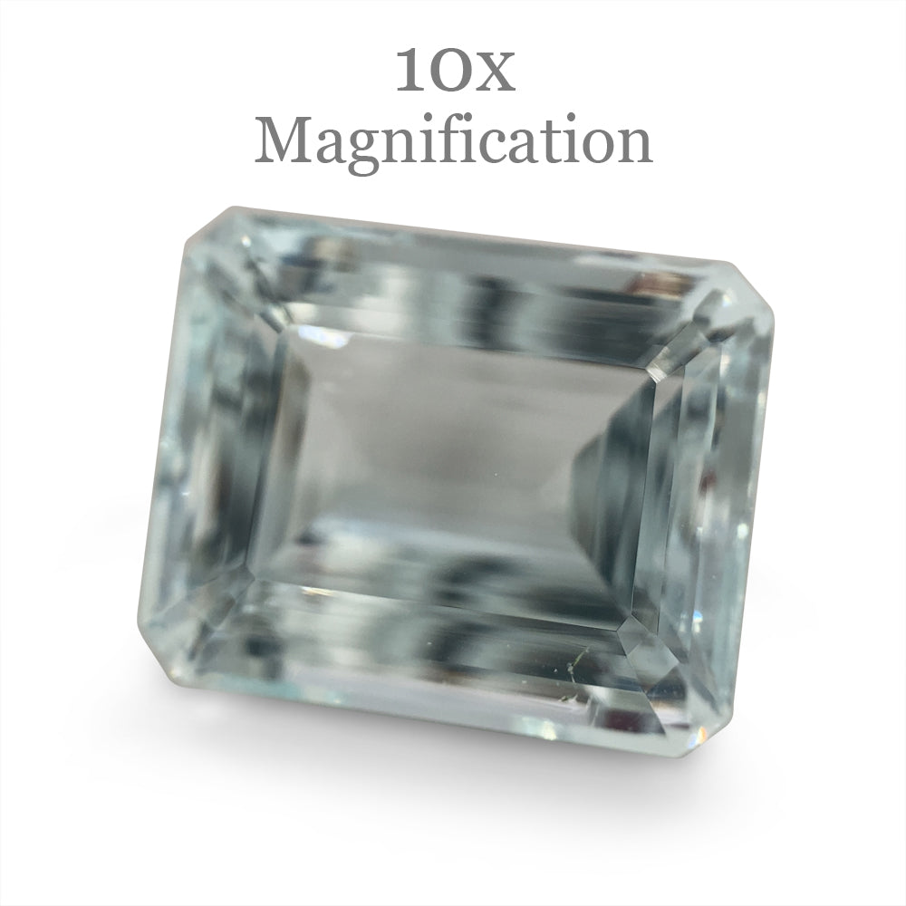 24ct Emerald Cut Aquamarine - Skyjems Wholesale Gemstones