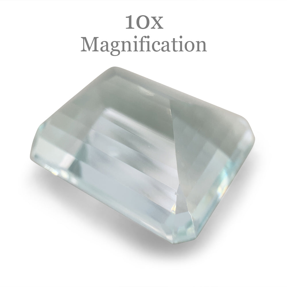 24ct Emerald Cut Aquamarine - Skyjems Wholesale Gemstones