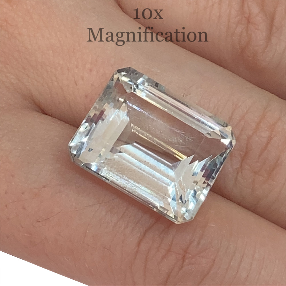 24ct Emerald Cut Aquamarine - Skyjems Wholesale Gemstones