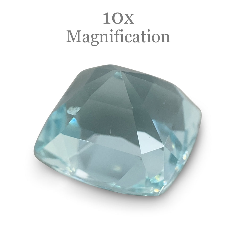 5.43ct Cushion Aquamarine - Skyjems Wholesale Gemstones