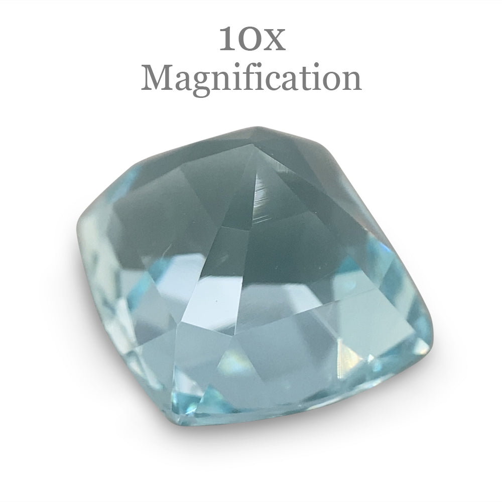 5.43ct Cushion Aquamarine - Skyjems Wholesale Gemstones