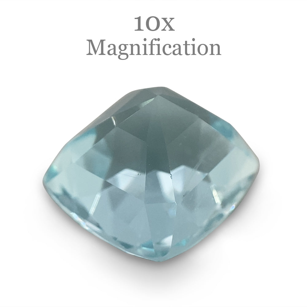 5.43ct Cushion Aquamarine - Skyjems Wholesale Gemstones