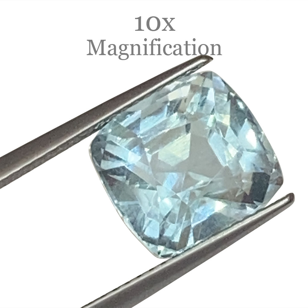 5.43ct Cushion Aquamarine - Skyjems Wholesale Gemstones