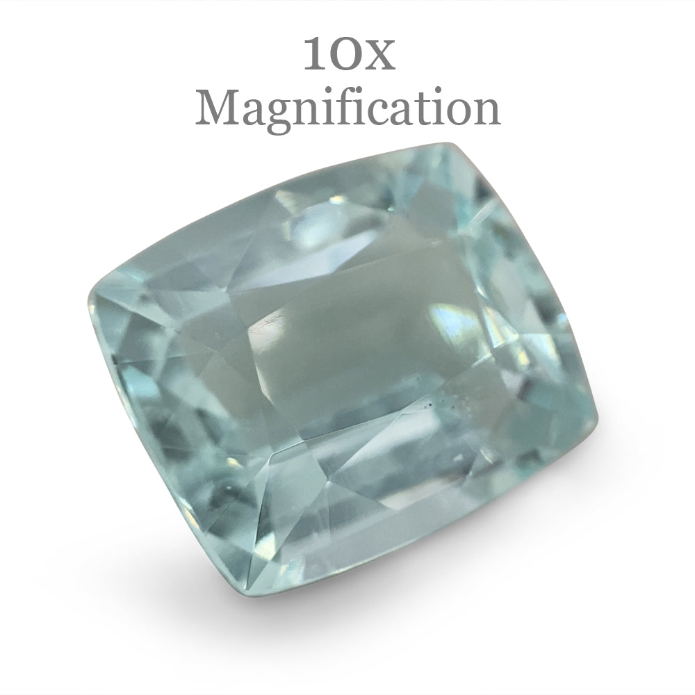 9.6ct Cushion Aquamarine - Skyjems Wholesale Gemstones