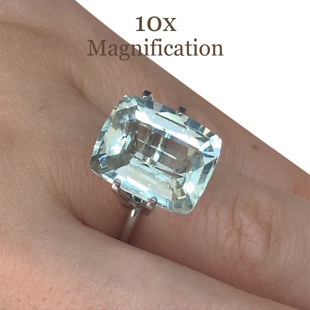 9.6ct Cushion Aquamarine - Skyjems Wholesale Gemstones