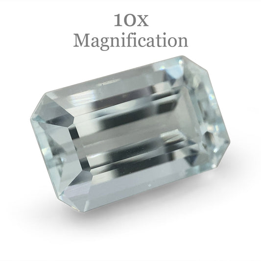 5.87ct Emerald Cut Aquamarine - Skyjems Wholesale Gemstones