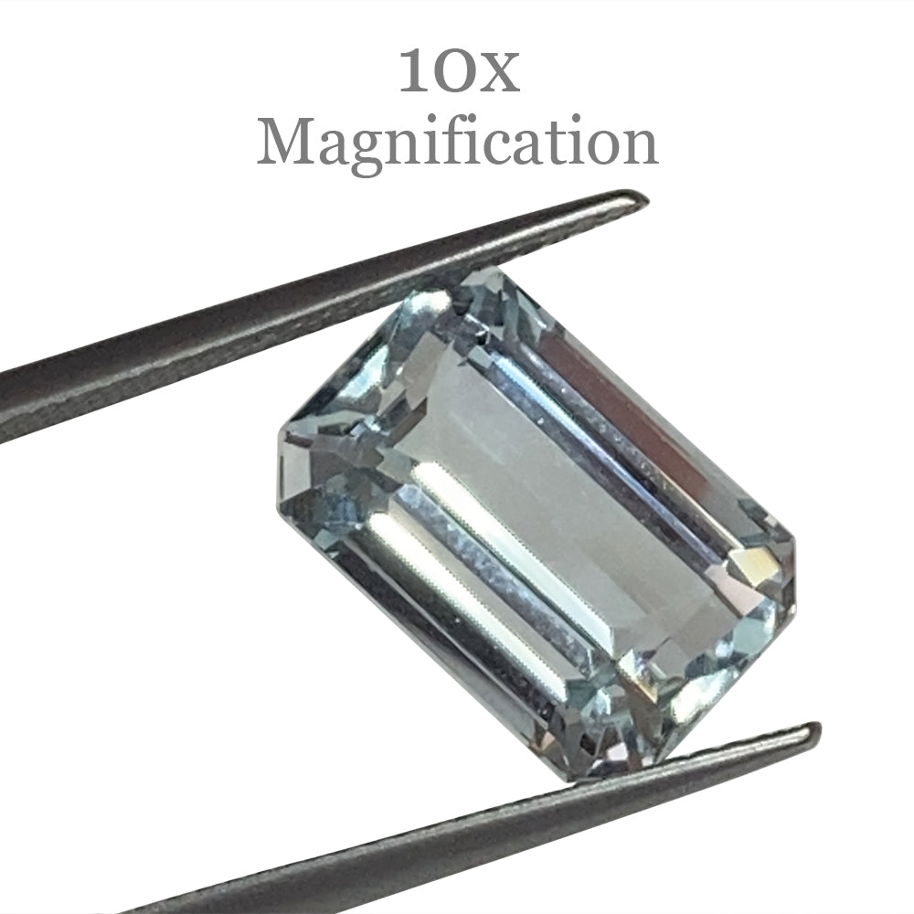 7.8ct Emerald Cut Aquamarine - Skyjems Wholesale Gemstones