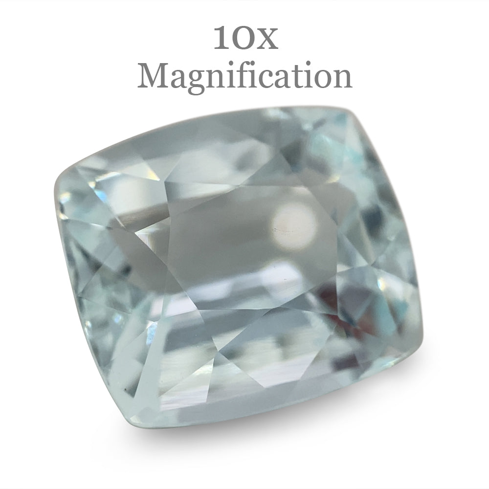 8.65ct Cushion Aquamarine - Skyjems Wholesale Gemstones