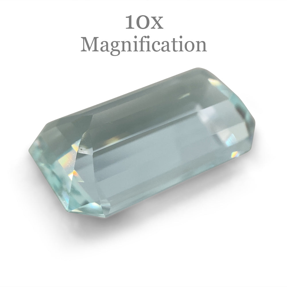 13.18ct Emerald Cut Aquamarine - Skyjems Wholesale Gemstones