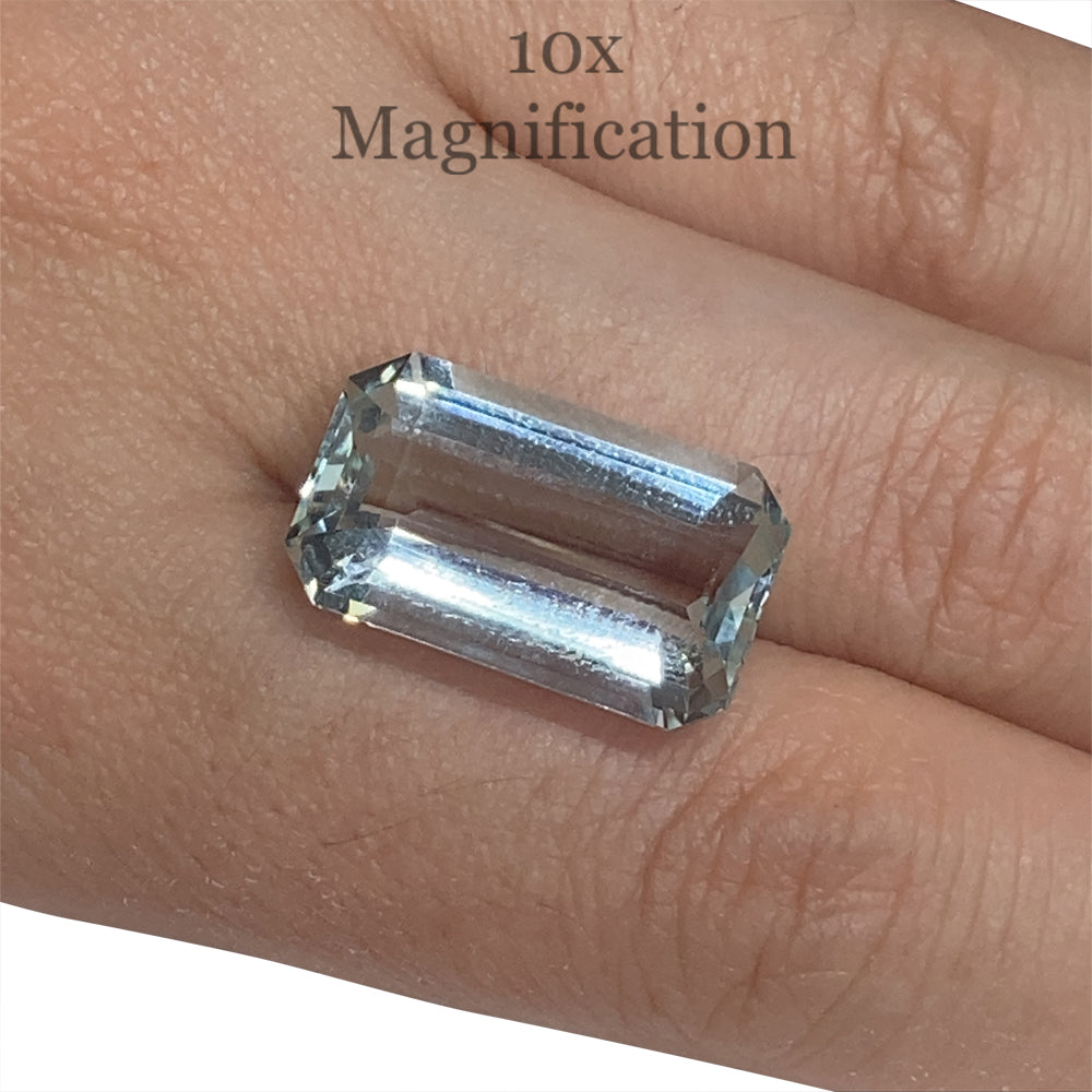 13.18ct Emerald Cut Aquamarine - Skyjems Wholesale Gemstones