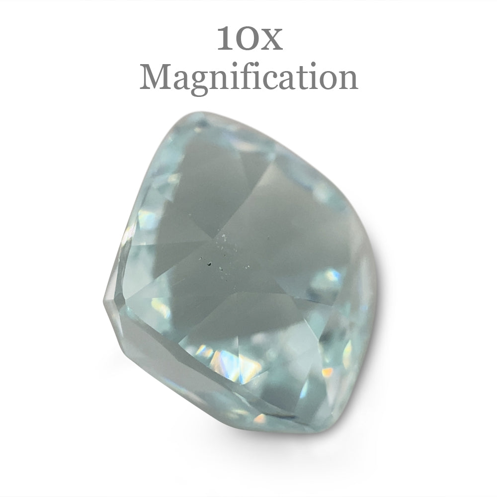 9.96ct Cushion Aquamarine - Skyjems Wholesale Gemstones