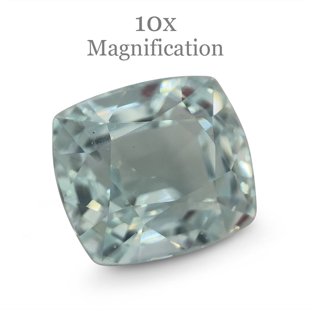 9.96ct Cushion Aquamarine - Skyjems Wholesale Gemstones