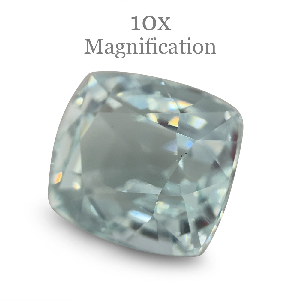 9.96ct Cushion Aquamarine - Skyjems Wholesale Gemstones