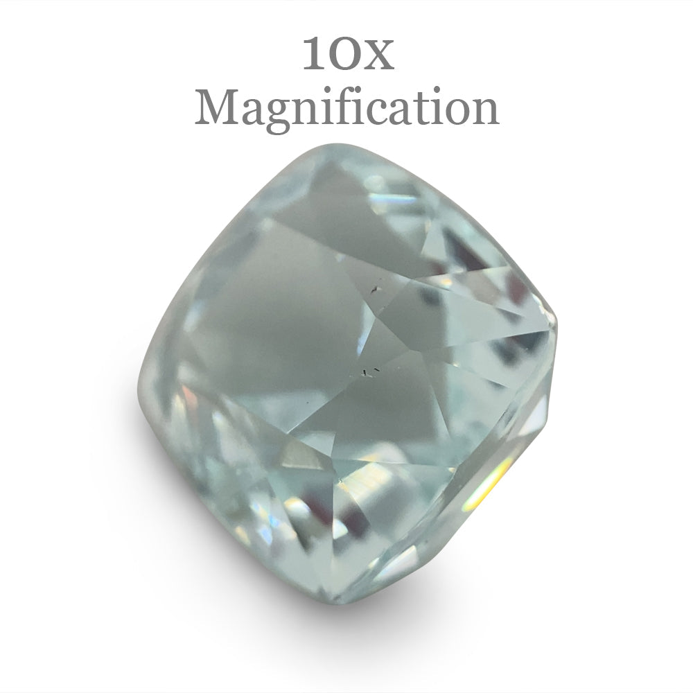 9.96ct Cushion Aquamarine - Skyjems Wholesale Gemstones