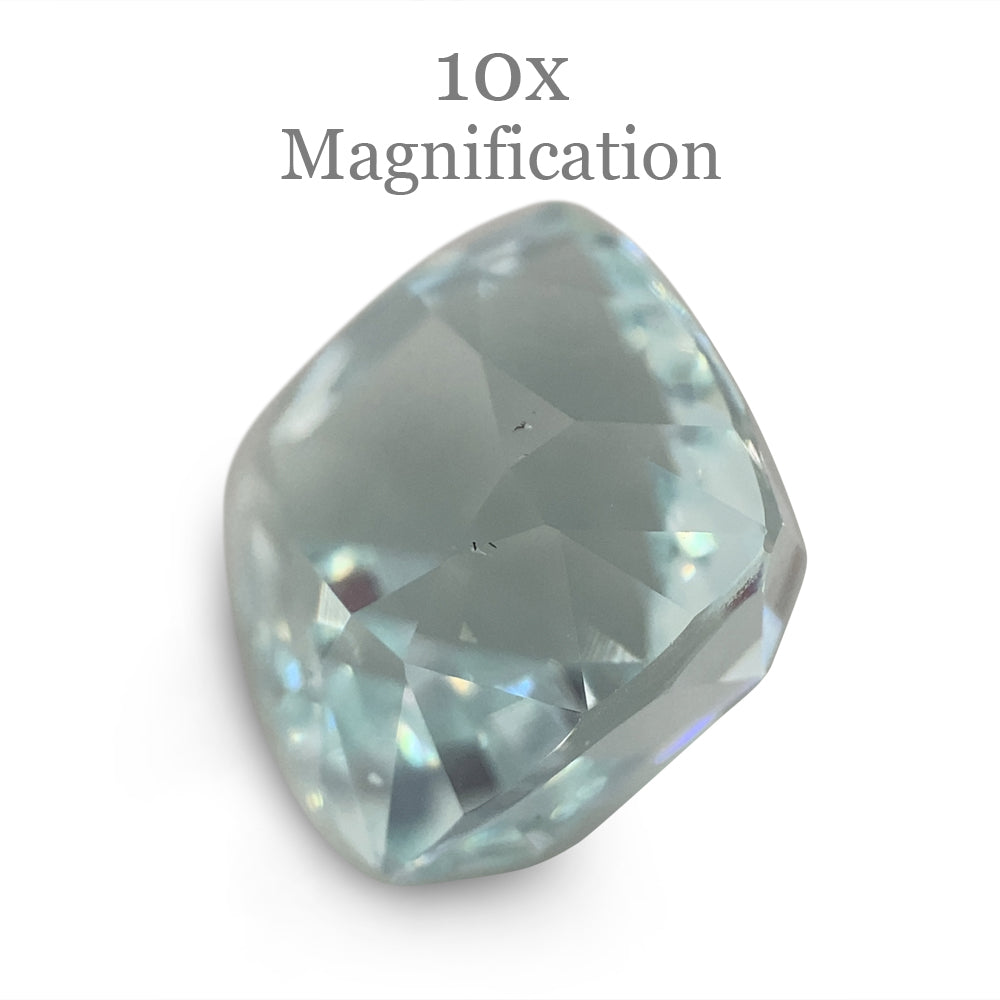 9.96ct Cushion Aquamarine - Skyjems Wholesale Gemstones