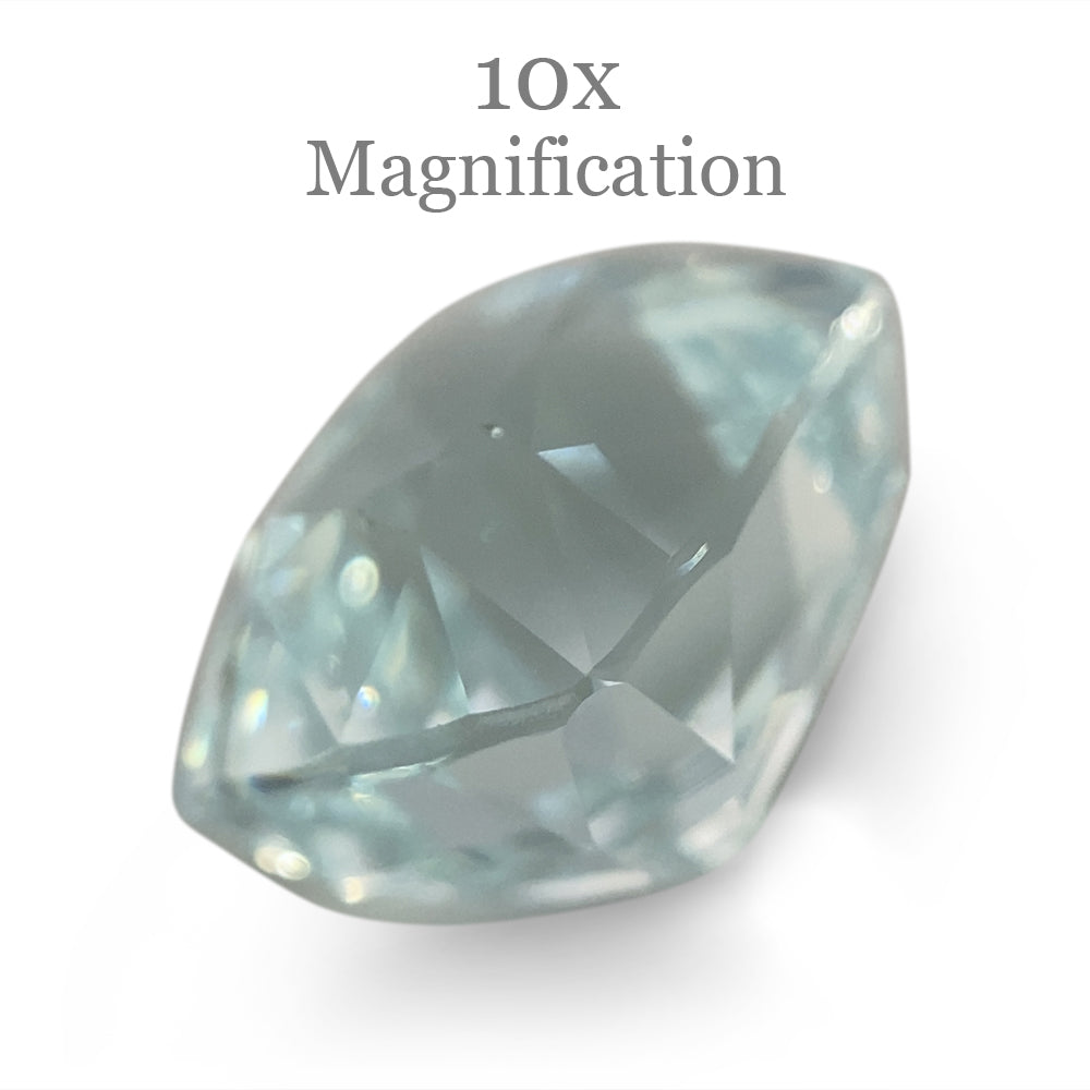 9.96ct Cushion Aquamarine - Skyjems Wholesale Gemstones