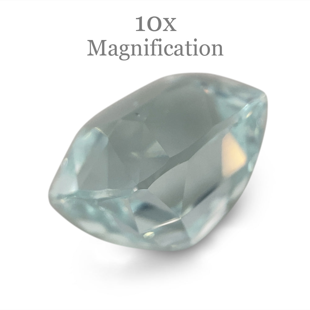 9.96ct Cushion Aquamarine - Skyjems Wholesale Gemstones