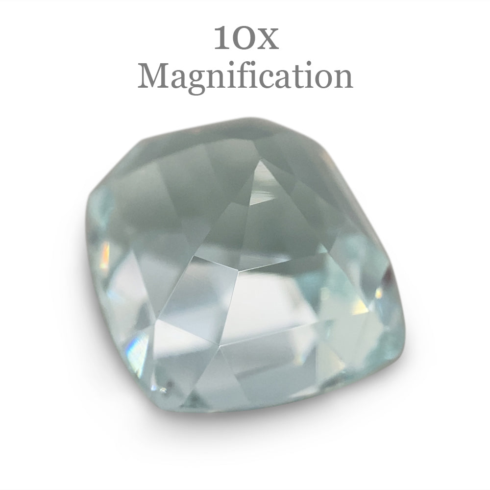 9.96ct Cushion Aquamarine - Skyjems Wholesale Gemstones