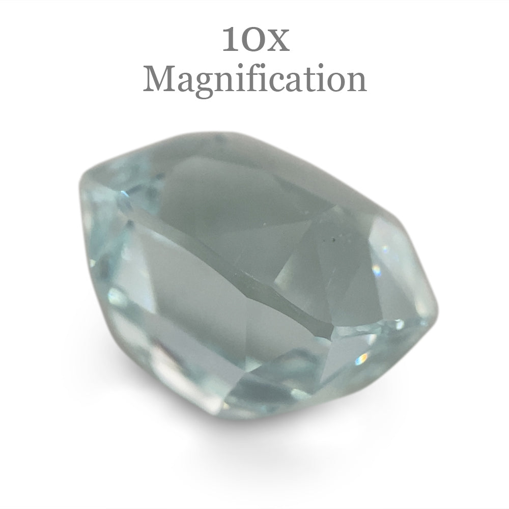 9.96ct Cushion Aquamarine - Skyjems Wholesale Gemstones