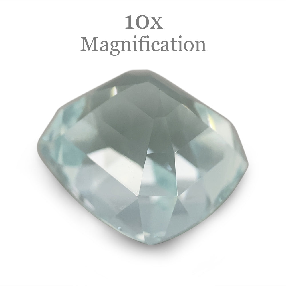 9.96ct Cushion Aquamarine - Skyjems Wholesale Gemstones