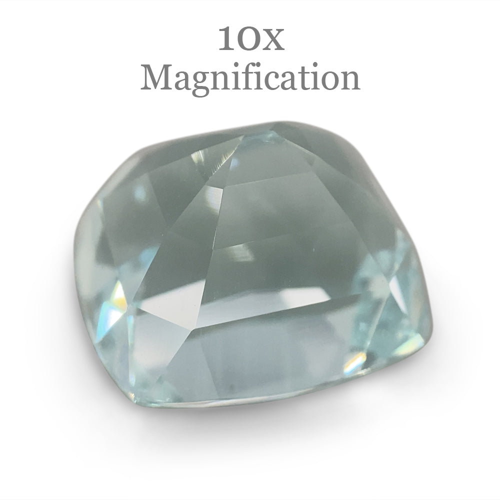 9.96ct Cushion Aquamarine - Skyjems Wholesale Gemstones