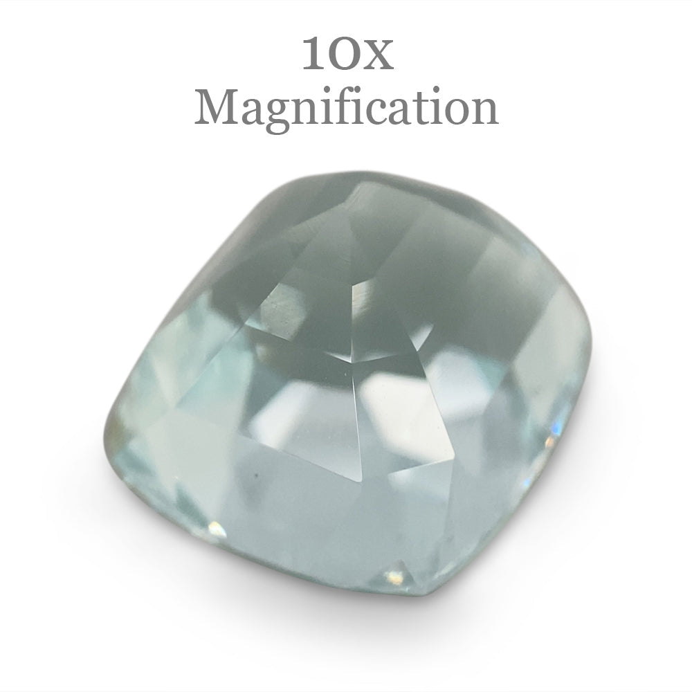 9.96ct Cushion Aquamarine - Skyjems Wholesale Gemstones