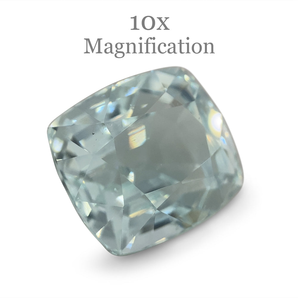 9.96ct Cushion Aquamarine - Skyjems Wholesale Gemstones