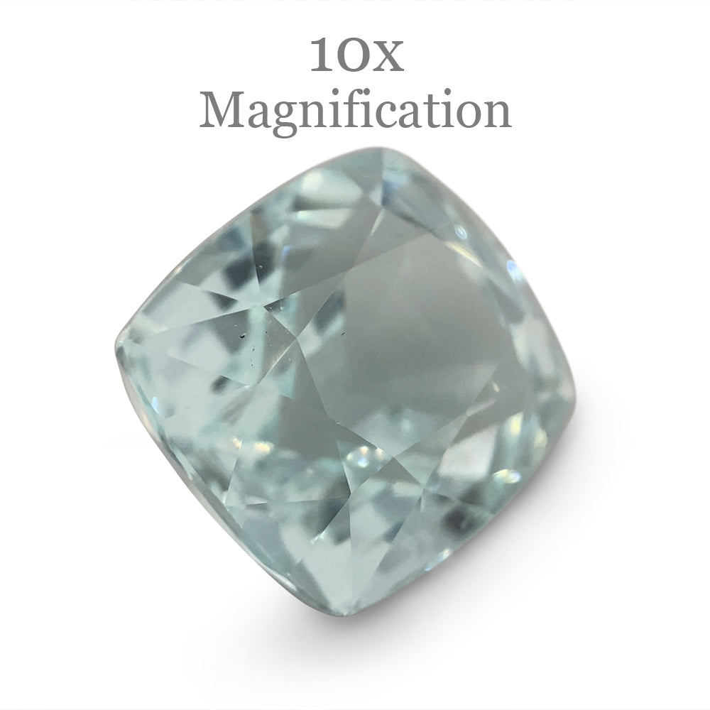 9.96ct Cushion Aquamarine - Skyjems Wholesale Gemstones