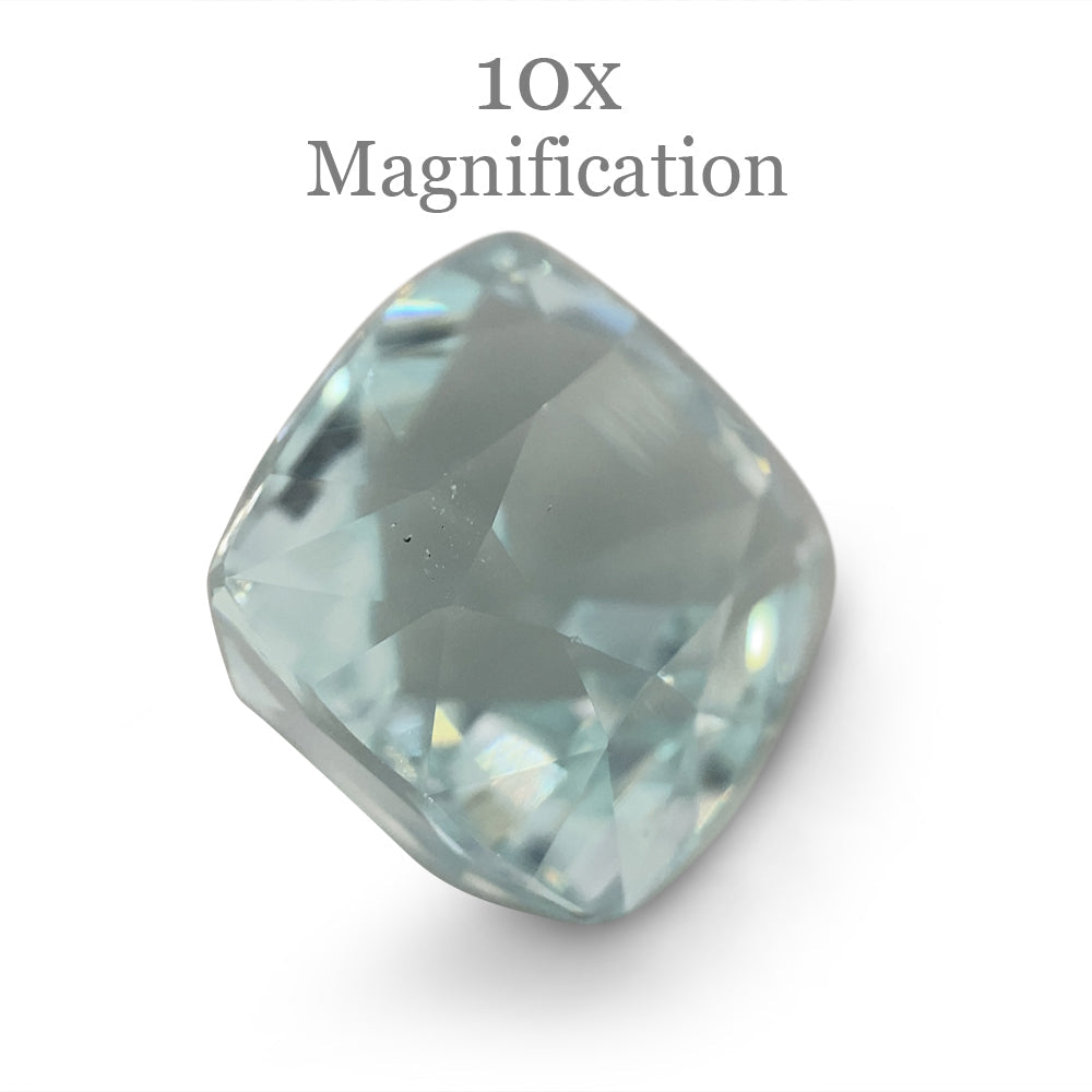 9.96ct Cushion Aquamarine - Skyjems Wholesale Gemstones