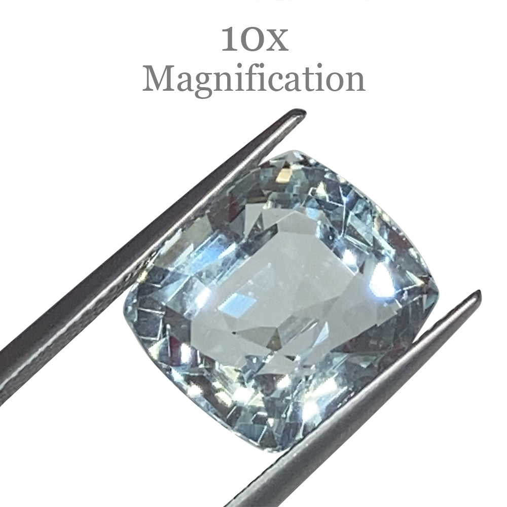 9.96ct Cushion Aquamarine - Skyjems Wholesale Gemstones