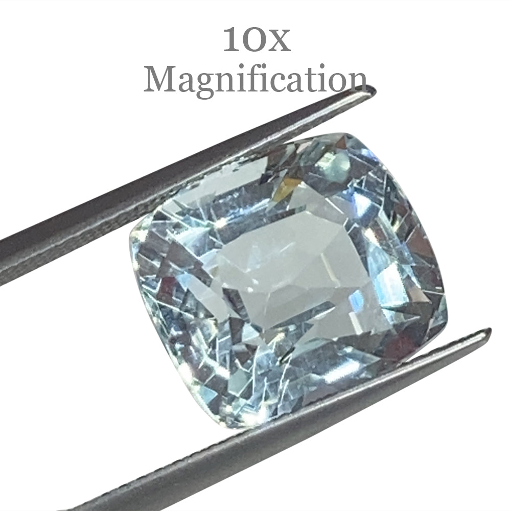 9.96ct Cushion Aquamarine - Skyjems Wholesale Gemstones