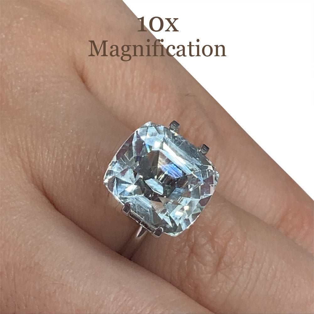 9.96ct Cushion Aquamarine - Skyjems Wholesale Gemstones