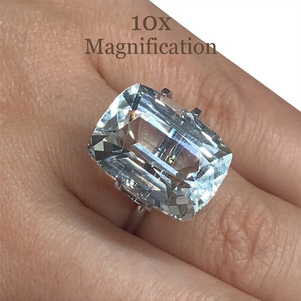 16.1ct Cushion Aquamarine - Skyjems Wholesale Gemstones