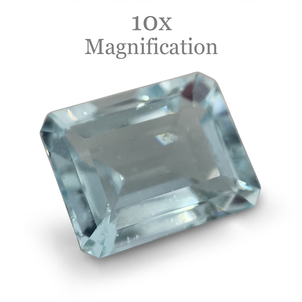 3.38ct Emerald Cut Aquamarine - Skyjems Wholesale Gemstones