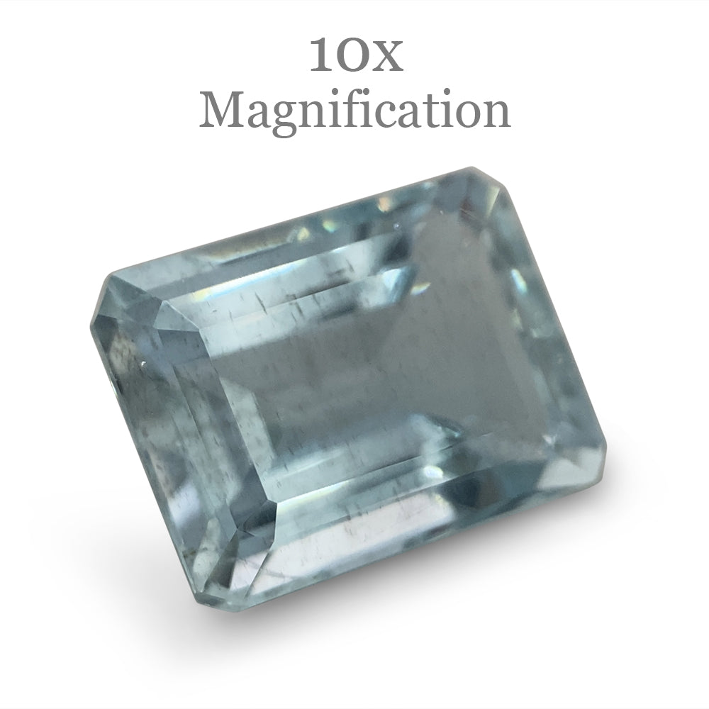 2.33ct Emerald Cut Aquamarine - Skyjems Wholesale Gemstones