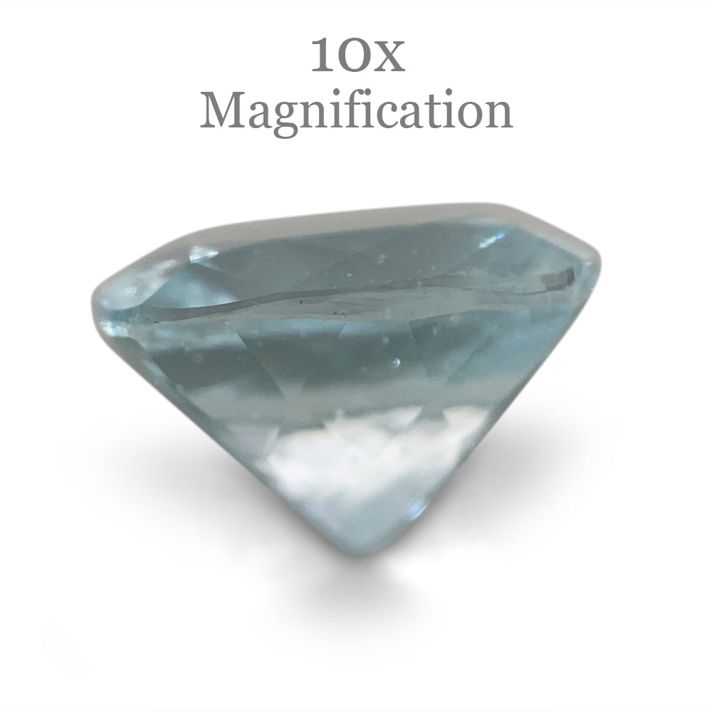 2.83ct Brazilian Blue Cushion Aquamarine Gemstone from SkyJems, Unheated Natural Beryl Fine Jewelry Stone