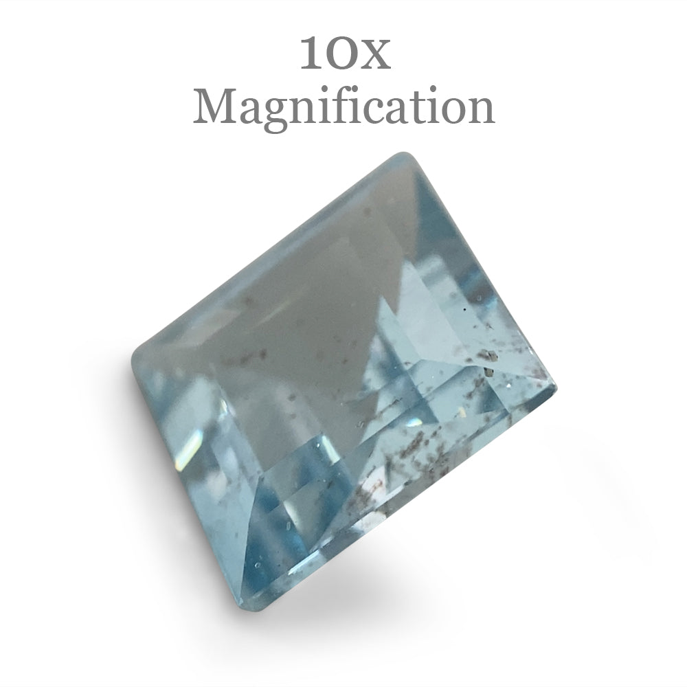 1.35ct Square Aquamarine - Skyjems Wholesale Gemstones