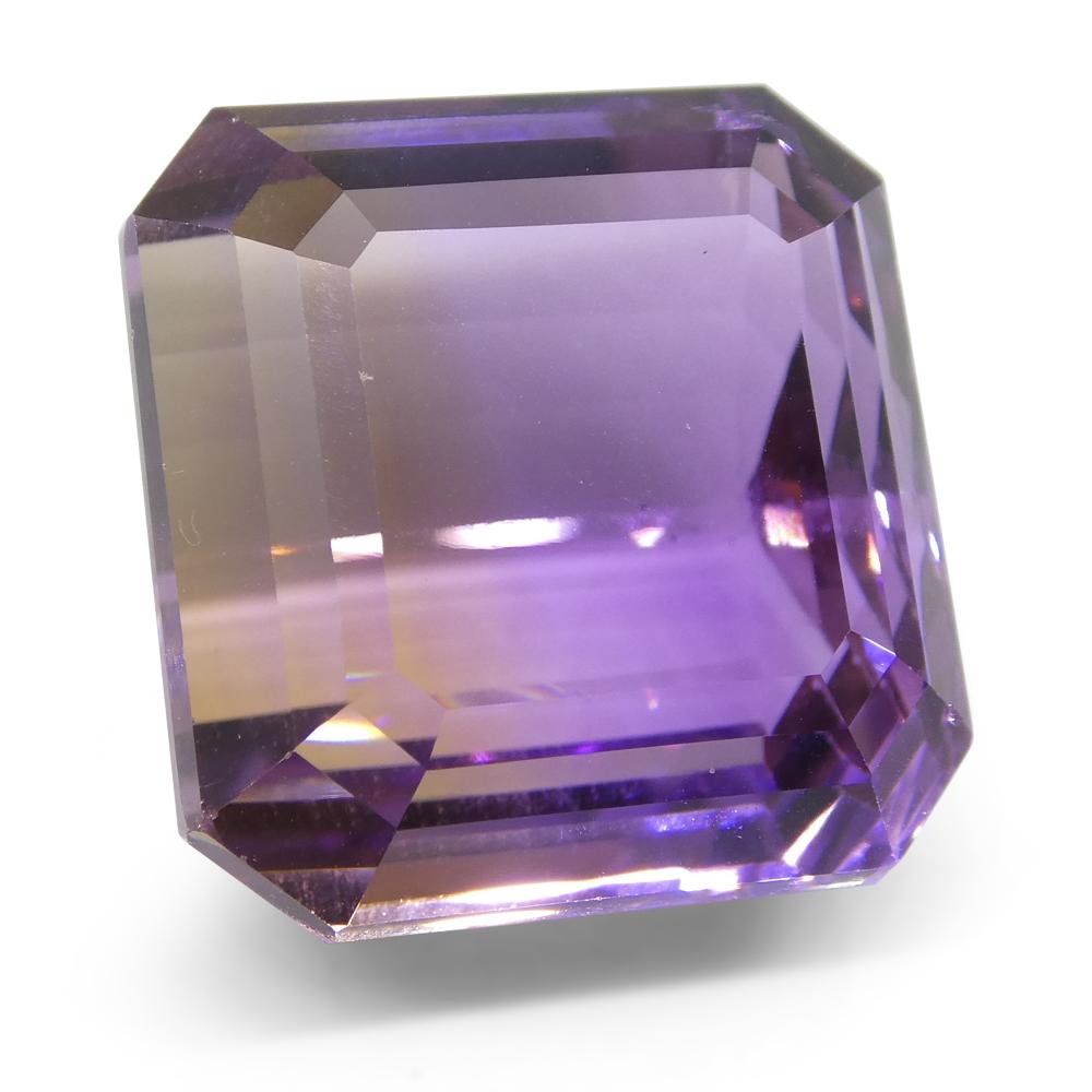 33.59 ct Square Ametrine - Skyjems Wholesale Gemstones